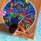 Autism Awareness Australia Carlton Blues Beach Blanket Aboriginal Indigenous Art