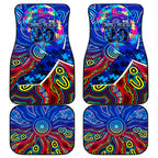 Autism Awareness Australia Carlton Blues Car Mats Aboriginal Indigenous Art