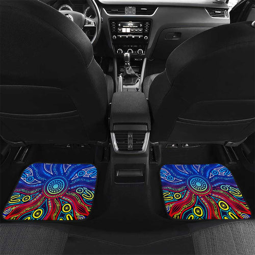 Autism Awareness Australia Carlton Blues Car Mats Aboriginal Indigenous Art