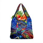Autism Awareness Australia Carlton Blues Grocery Bag Aboriginal Indigenous Art