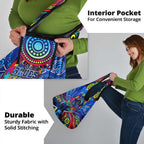 Autism Awareness Australia Carlton Blues Grocery Bag Aboriginal Indigenous Art