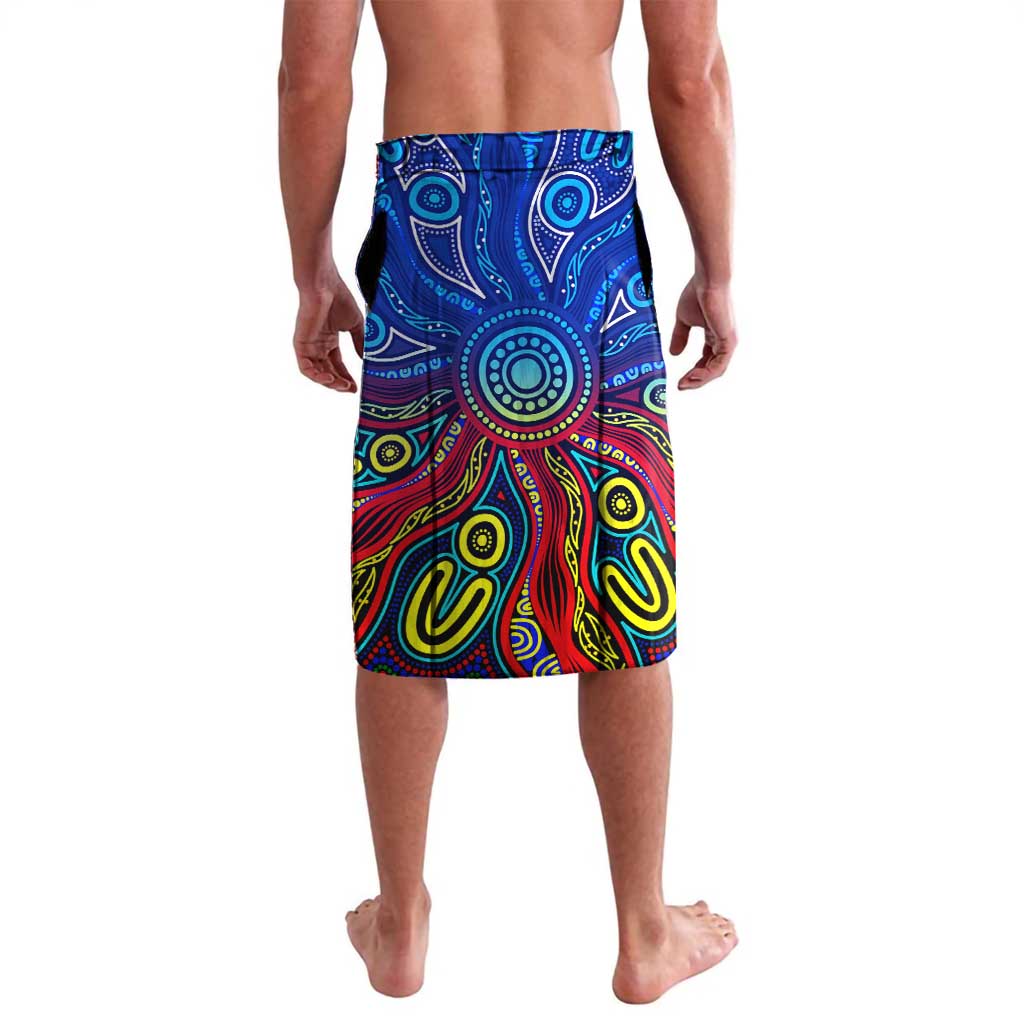 Autism Awareness Australia Carlton Blues Lavalava Aboriginal Indigenous Art