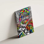 Autism Awareness Australia Collingwood Magpies Canvas Wall Art Aboriginal Indigenous Art