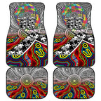 Autism Awareness Australia Collingwood Magpies Car Mats Aboriginal Indigenous Art