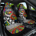 Autism Awareness Australia Collingwood Magpies Car Seat Cover Aboriginal Indigenous Art
