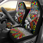 Autism Awareness Australia Collingwood Magpies Car Seat Cover Aboriginal Indigenous Art