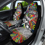 Autism Awareness Australia Collingwood Magpies Car Seat Cover Aboriginal Indigenous Art