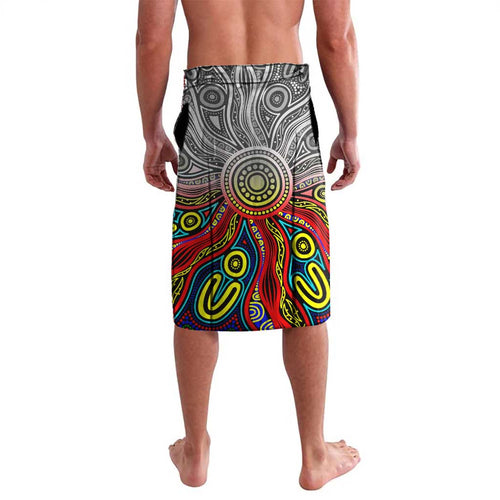 Autism Awareness Australia Collingwood Magpies Lavalava Aboriginal Indigenous Art