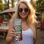 Autism Awareness Australia Collingwood Magpies Skinny Tumbler Aboriginal Indigenous Art