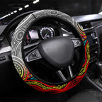Autism Awareness Australia Collingwood Magpies Steering Wheel Cover Aboriginal Indigenous Art