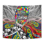 Autism Awareness Australia Collingwood Magpies Tapestry Aboriginal Indigenous Art
