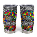Autism Awareness Australia Collingwood Magpies Tumbler Cup Aboriginal Indigenous Art