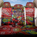 Autism Awareness Australia Essendon Bombers Back Car Seat Cover Aboriginal Indigenous Art