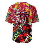 Autism Awareness Australia Essendon Bombers Baseball Jersey Aboriginal Indigenous Art