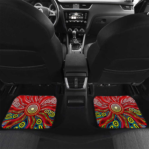 Autism Awareness Australia Essendon Bombers Car Mats Aboriginal Indigenous Art