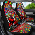 Autism Awareness Australia Essendon Bombers Car Seat Cover Aboriginal Indigenous Art