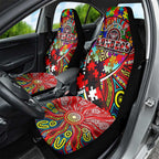 Autism Awareness Australia Essendon Bombers Car Seat Cover Aboriginal Indigenous Art