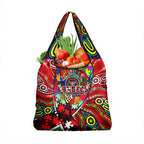 Autism Awareness Australia Essendon Bombers Grocery Bag Aboriginal Indigenous Art