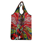 Autism Awareness Australia Essendon Bombers Grocery Bag Aboriginal Indigenous Art