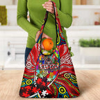 Autism Awareness Australia Essendon Bombers Grocery Bag Aboriginal Indigenous Art