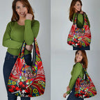 Autism Awareness Australia Essendon Bombers Grocery Bag Aboriginal Indigenous Art