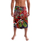 Autism Awareness Australia Essendon Bombers Lavalava Aboriginal Indigenous Art