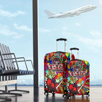 Autism Awareness Australia Essendon Bombers Luggage Cover Aboriginal Indigenous Art