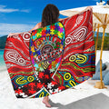 Autism Awareness Australia Essendon Bombers Sarong Aboriginal Indigenous Art