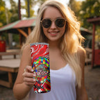 Autism Awareness Australia Essendon Bombers Skinny Tumbler Aboriginal Indigenous Art