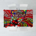 Autism Awareness Australia Essendon Bombers Tablecloth Aboriginal Indigenous Art