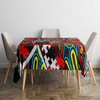 Autism Awareness Australia Essendon Bombers Tablecloth Aboriginal Indigenous Art