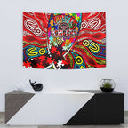 Autism Awareness Australia Essendon Bombers Tapestry Aboriginal Indigenous Art
