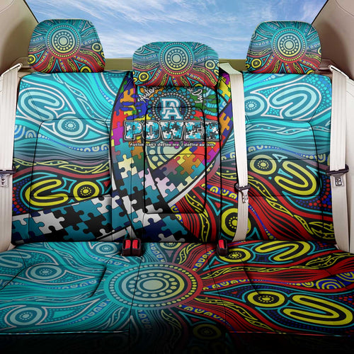Autism Awareness Australia Port Adelaide Power Back Car Seat Cover Aboriginal Indigenous Art
