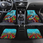 Autism Awareness Australia Port Adelaide Power Car Mats Aboriginal Indigenous Art