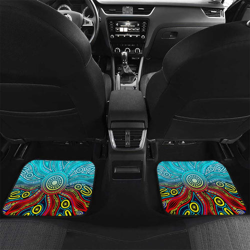 Autism Awareness Australia Port Adelaide Power Car Mats Aboriginal Indigenous Art