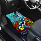 Autism Awareness Australia Port Adelaide Power Car Mats Aboriginal Indigenous Art
