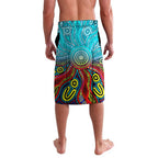 Autism Awareness Australia Port Adelaide Power Lavalava Aboriginal Indigenous Art