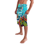 Autism Awareness Australia Port Adelaide Power Lavalava Aboriginal Indigenous Art