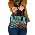 Autism Awareness Australia Port Adelaide Power Shoulder Handbag Aboriginal Indigenous Art