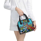Autism Awareness Australia Port Adelaide Power Shoulder Handbag Aboriginal Indigenous Art