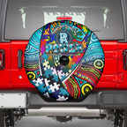 Autism Awareness Australia Port Adelaide Power Spare Tire Cover Aboriginal Indigenous Art