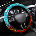 Autism Awareness Australia Port Adelaide Power Steering Wheel Cover Aboriginal Indigenous Art