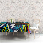 Autism Awareness Australia Port Adelaide Power Tablecloth Aboriginal Indigenous Art
