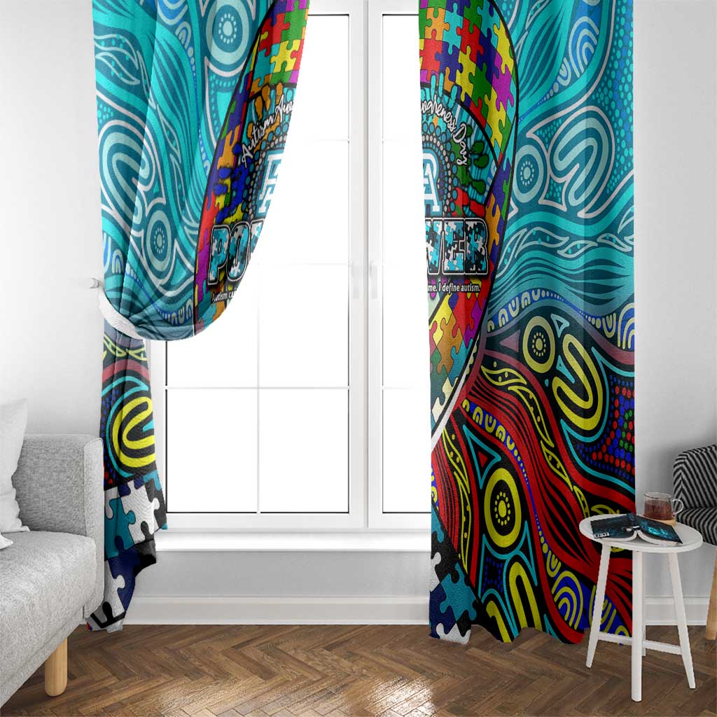 Autism Awareness Australia Port Adelaide Power Window Curtain Aboriginal Indigenous Art