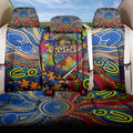 Autism Awareness Australia West Coast Eagles Back Car Seat Cover Aboriginal Indigenous Art