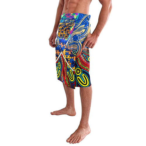 Autism Awareness Australia West Coast Eagles Lavalava Aboriginal Indigenous Art