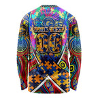 Autism Awareness Australia West Coast Eagles Long Sleeve Shirt Aboriginal Indigenous Art