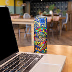 Autism Awareness Australia West Coast Eagles Skinny Tumbler Aboriginal Indigenous Art