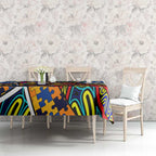 Autism Awareness Australia West Coast Eagles Tablecloth Aboriginal Indigenous Art