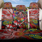 Autism Awareness Australia Sydney Swans Back Car Seat Cover Aboriginal Indigenous Art